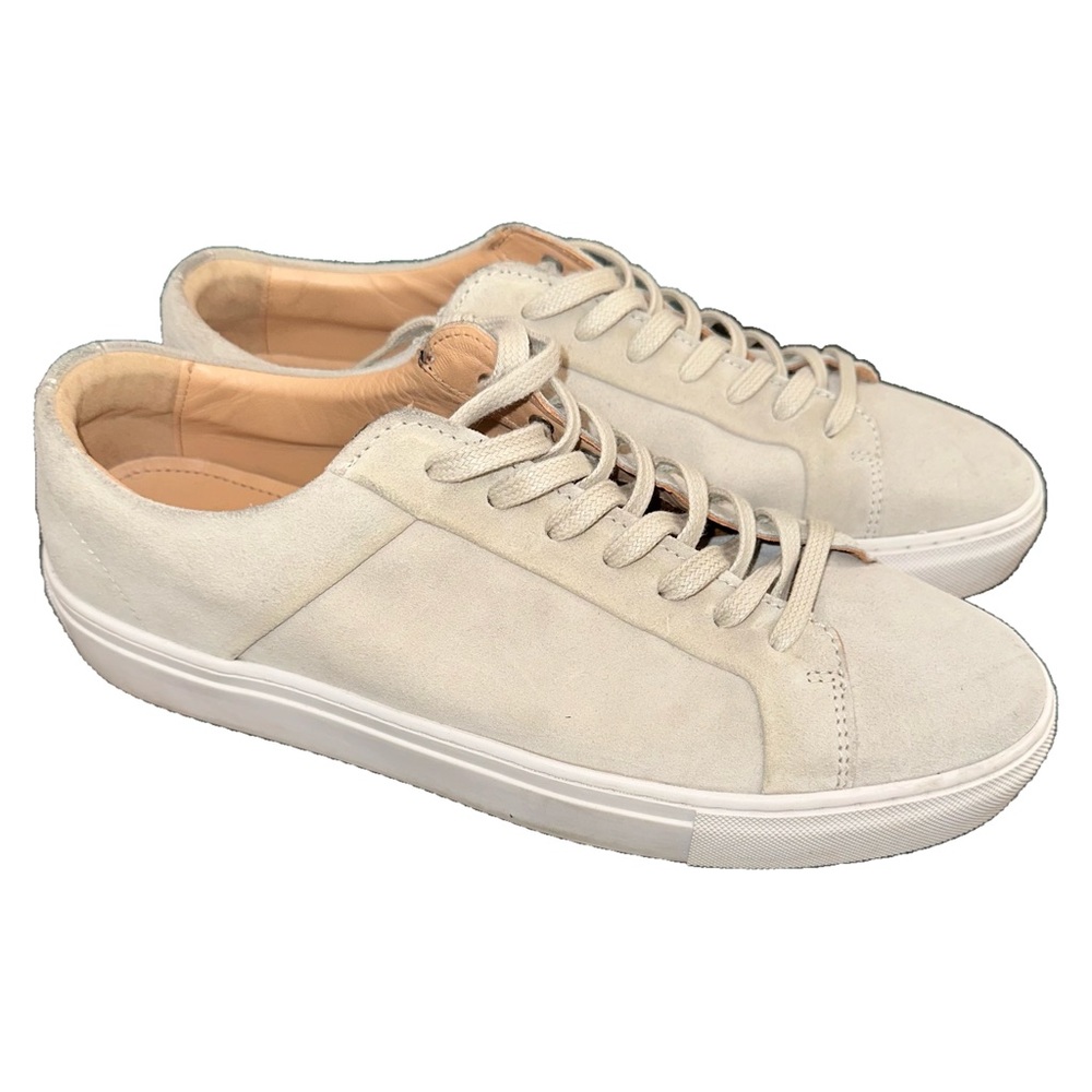 H&M light taupe / suede sneakers